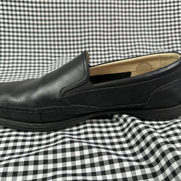 Pikolinos MARBELLA Mens Moccasin Black Leather Driving Loafer Shoe EU 44 US 10.5 - Picture 6 of 6